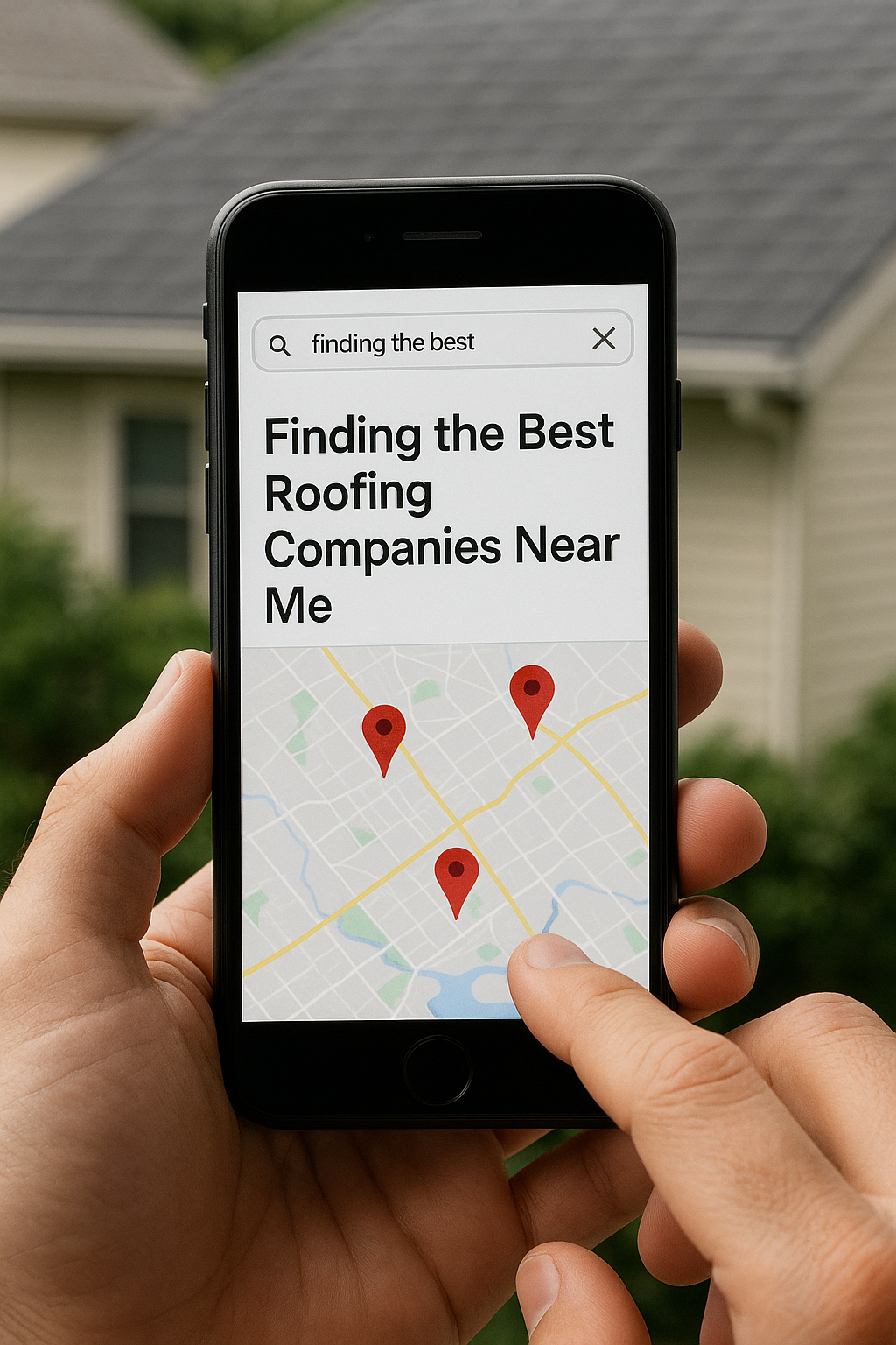 Roofing companies near me...