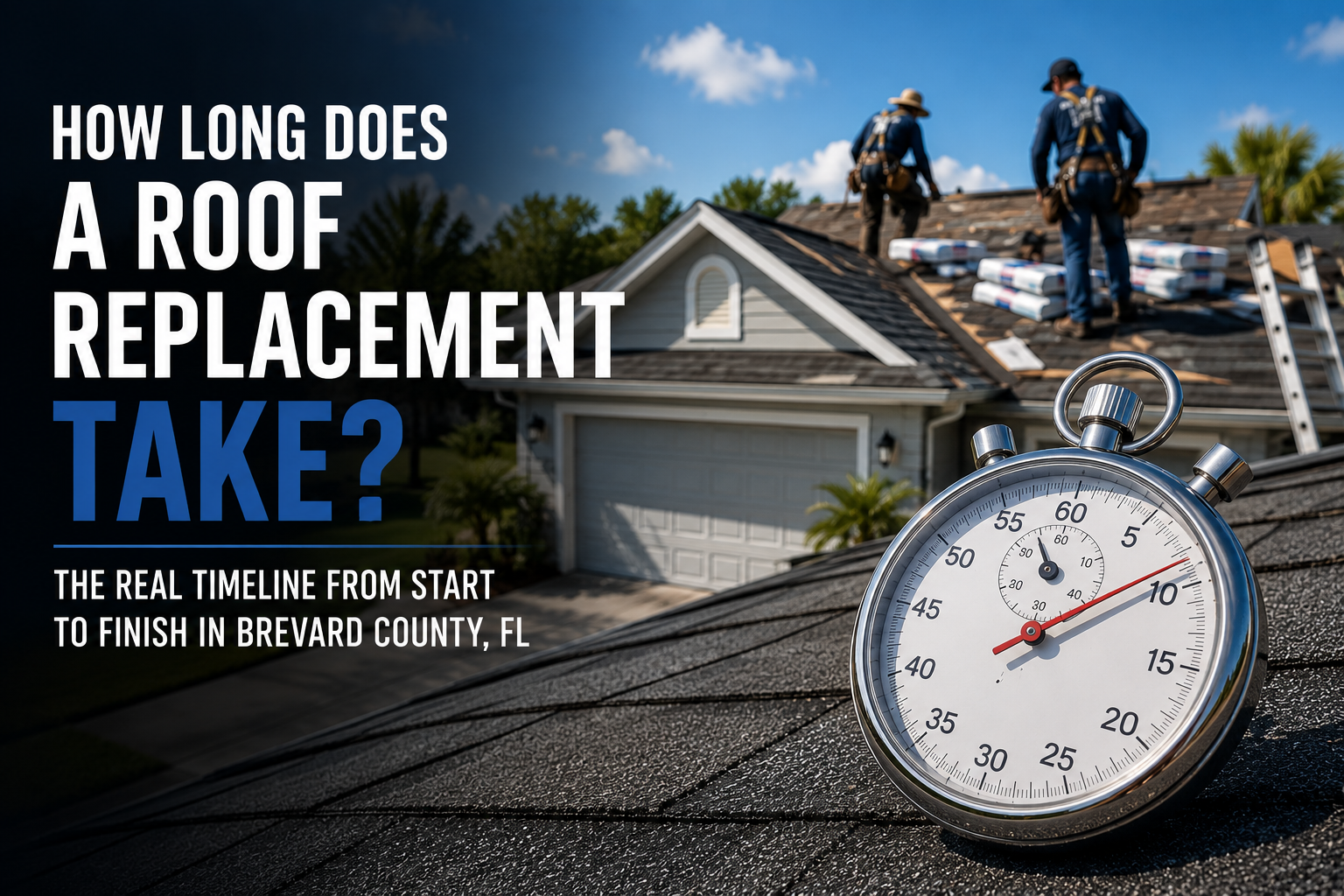 How Long Does It Take to Get a New Roof in Brevard County, FL?